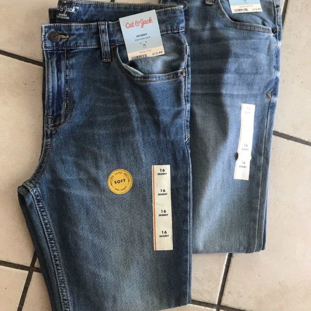 Two boy cat and jack jeans